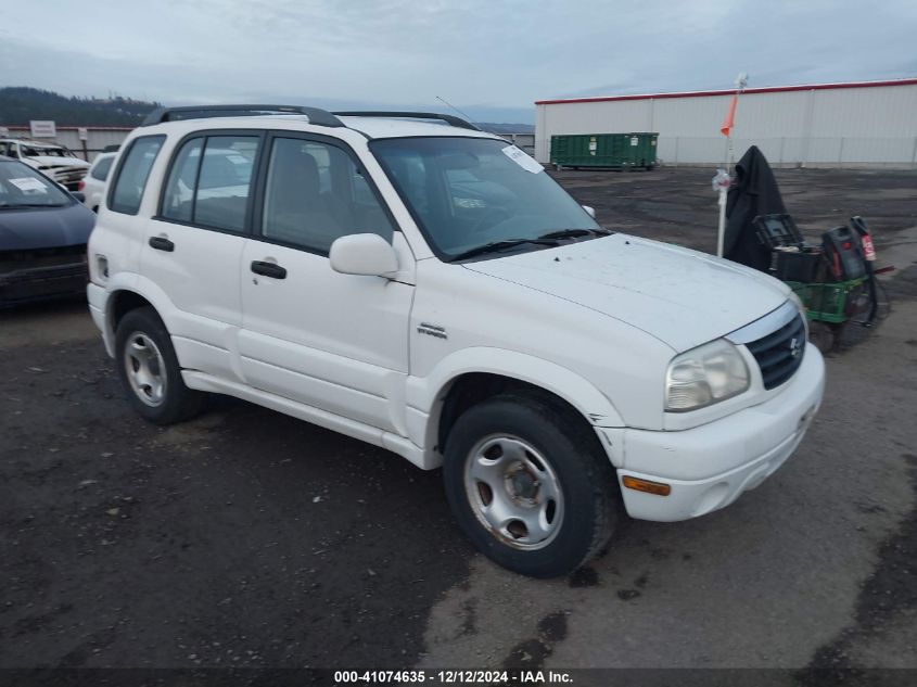 2001 Suzuki Grand Vitara Jlx/Jlx+/Limited VIN: JS3TD62V314169194 Lot: 41074635