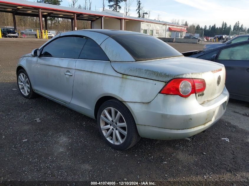 2007 Volkswagen Eos 2.0T VIN: WVWFA71F67V047369 Lot: 41074805