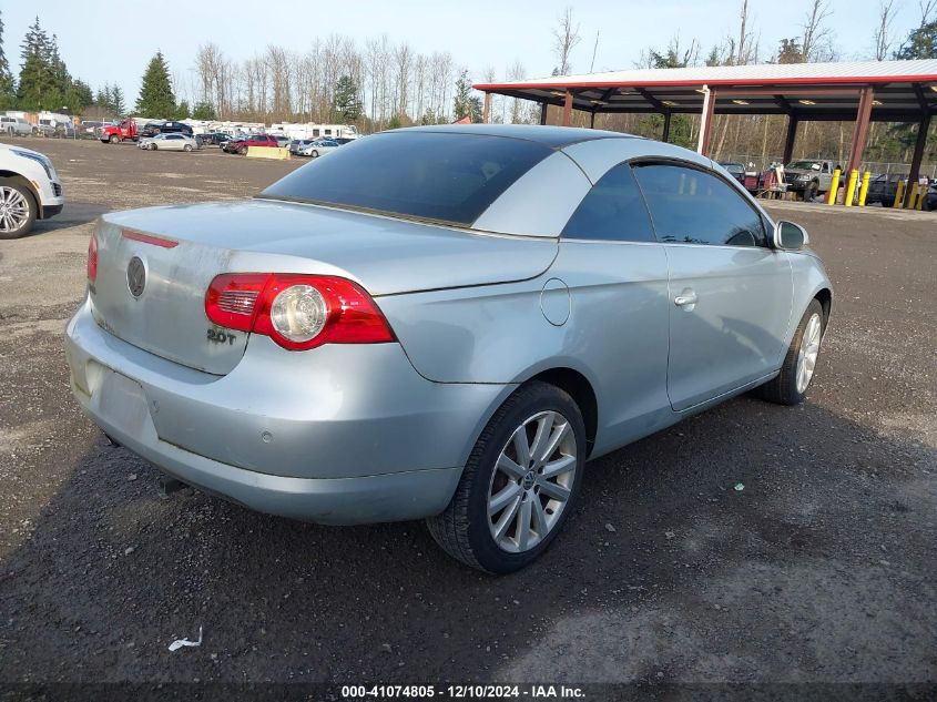 2007 Volkswagen Eos 2.0T VIN: WVWFA71F67V047369 Lot: 41074805