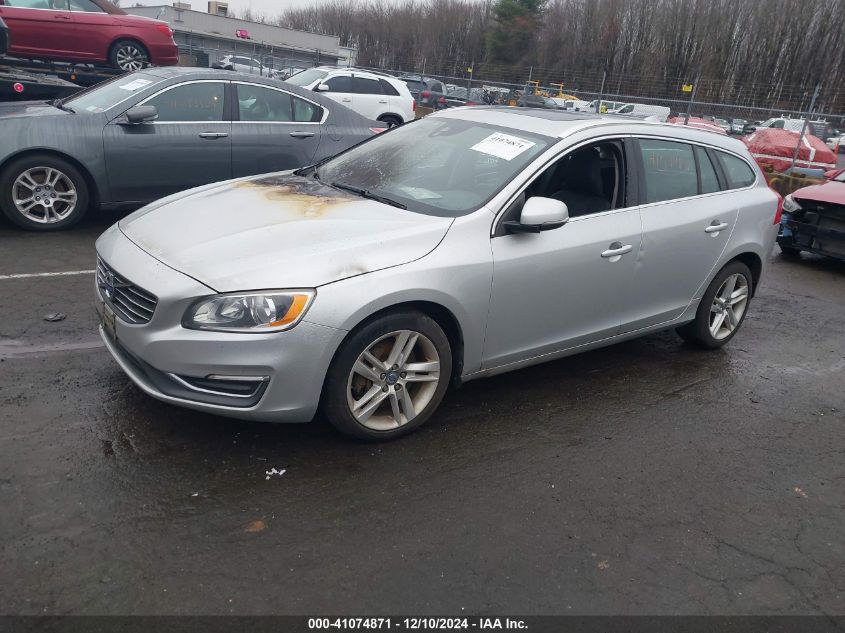 2015 Volvo V60 T5 Premier VIN: YV1612SB0F1187318 Lot: 41074871