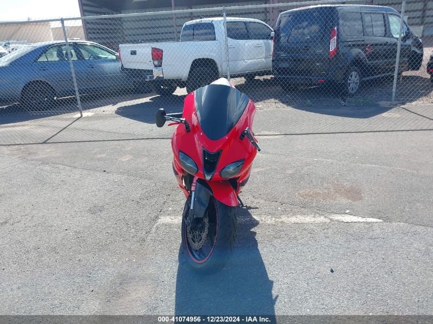 2007 Kawasaki Zx600 P VIN: JKAZX4P197A024482 Lot: 41074956