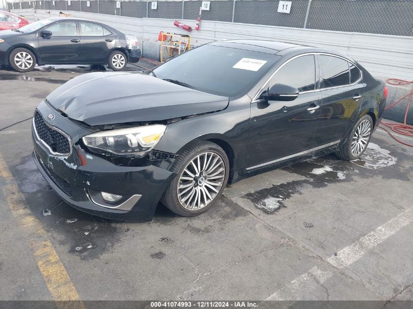 2014 Kia Cadenza Premium VIN: KNALN4D76E5121524 Lot: 41074993