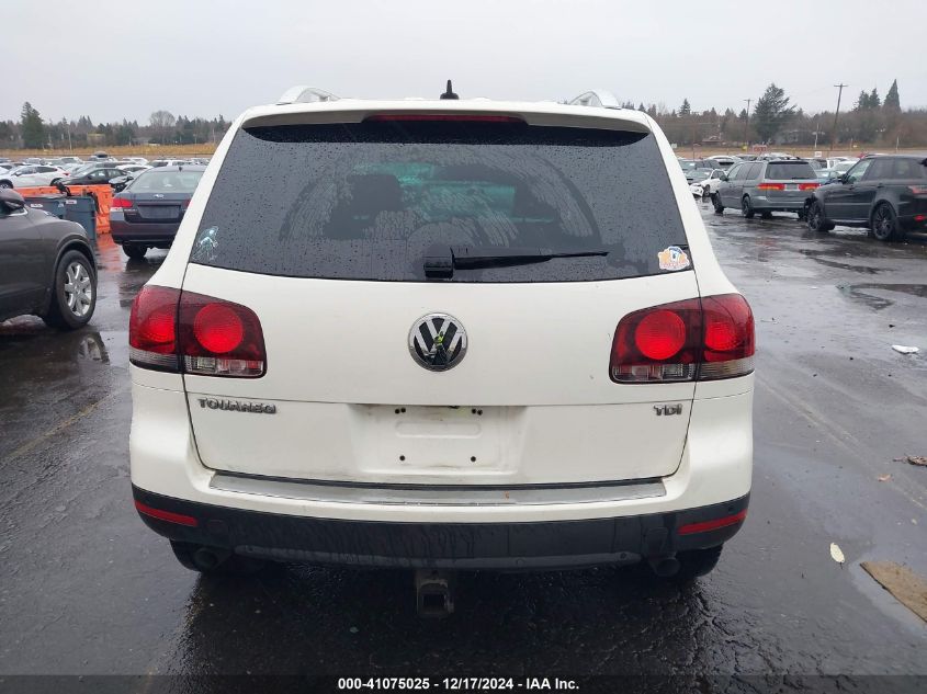 2009 Volkswagen Touareg 2 V6 Tdi VIN: WVGFM77L99D037105 Lot: 41075025