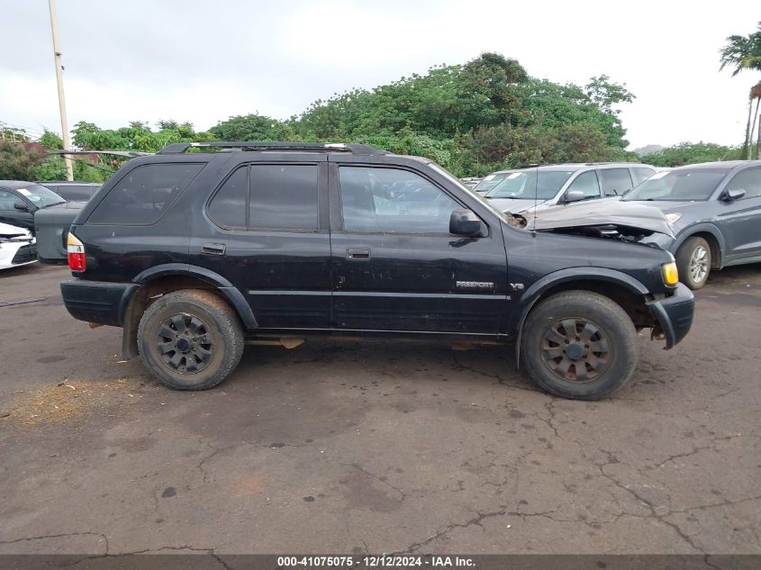 1999 Honda Passport Ex/Lx VIN: 4S6CM58W0X4417597 Lot: 41075075