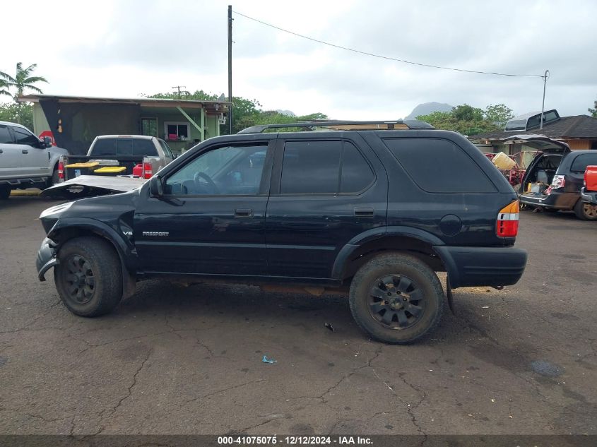 1999 Honda Passport Ex/Lx VIN: 4S6CM58W0X4417597 Lot: 41075075