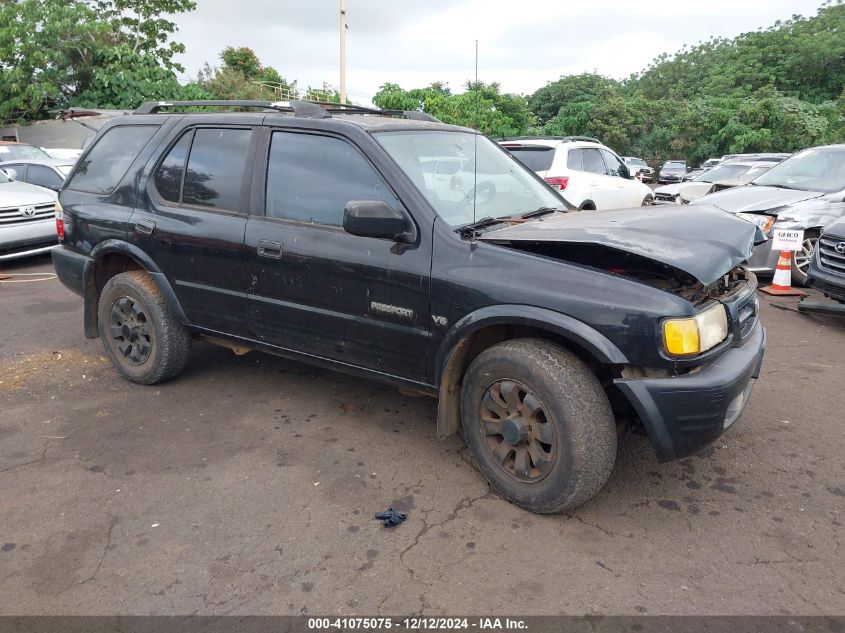 1999 Honda Passport Ex/Lx VIN: 4S6CM58W0X4417597 Lot: 41075075