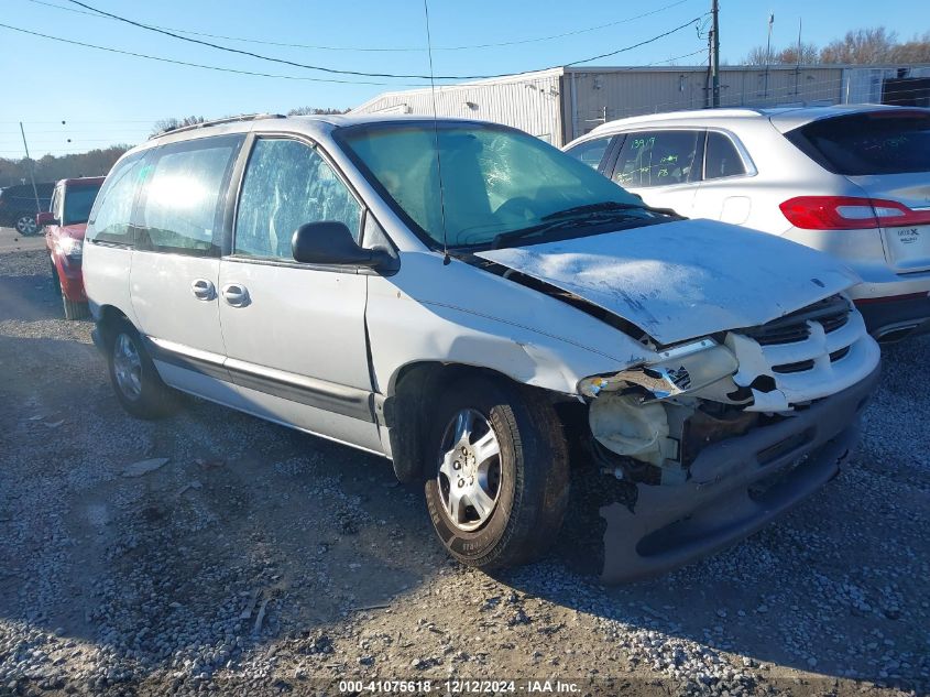 1999 Dodge Caravan Se VIN: 2B4GP45G3XR221256 Lot: 41075618