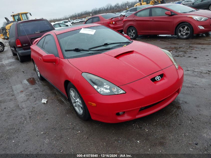 2002 Toyota Celica Gt VIN: JTDDR32T520117480 Lot: 41075840