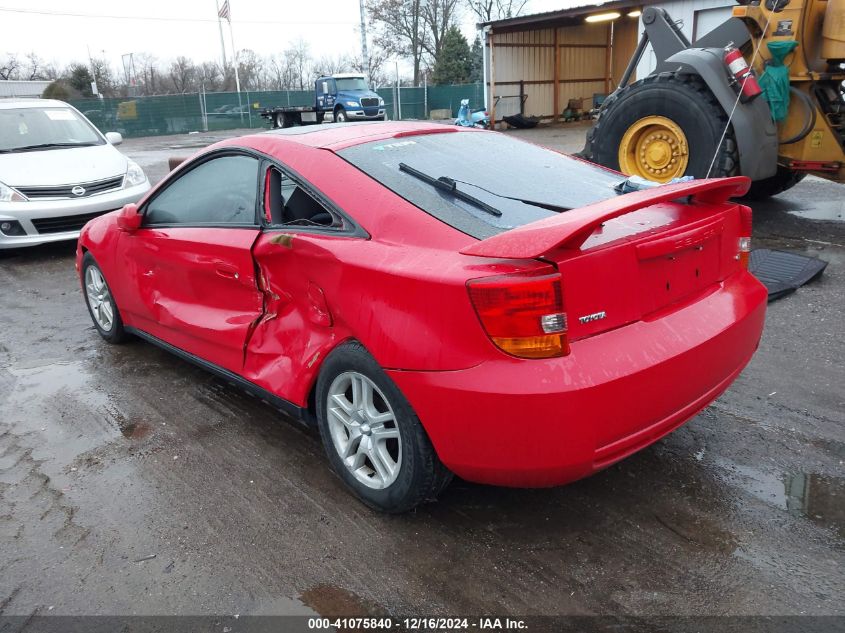 2002 Toyota Celica Gt VIN: JTDDR32T520117480 Lot: 41075840