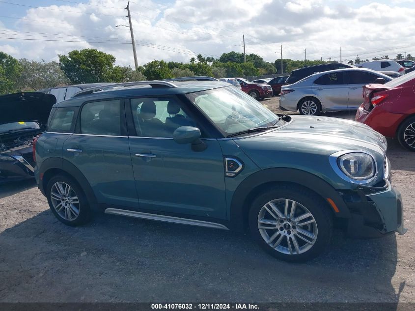 2024 Mini Countryman Cooper S VIN: WMZ53BR09R3S21104 Lot: 41076032