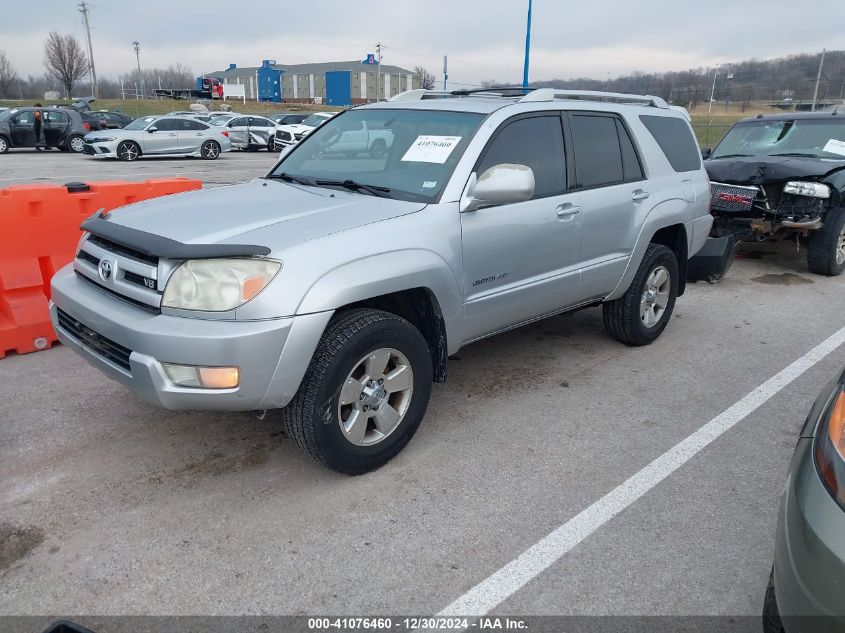 2003 Toyota 4Runner Limited VIN: JTEBT17R830002301 Lot: 41076460