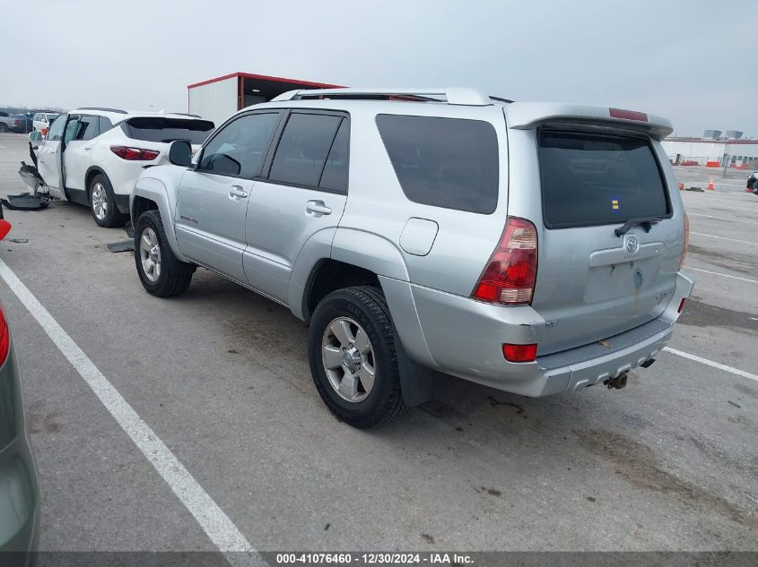 2003 Toyota 4Runner Limited VIN: JTEBT17R830002301 Lot: 41076460