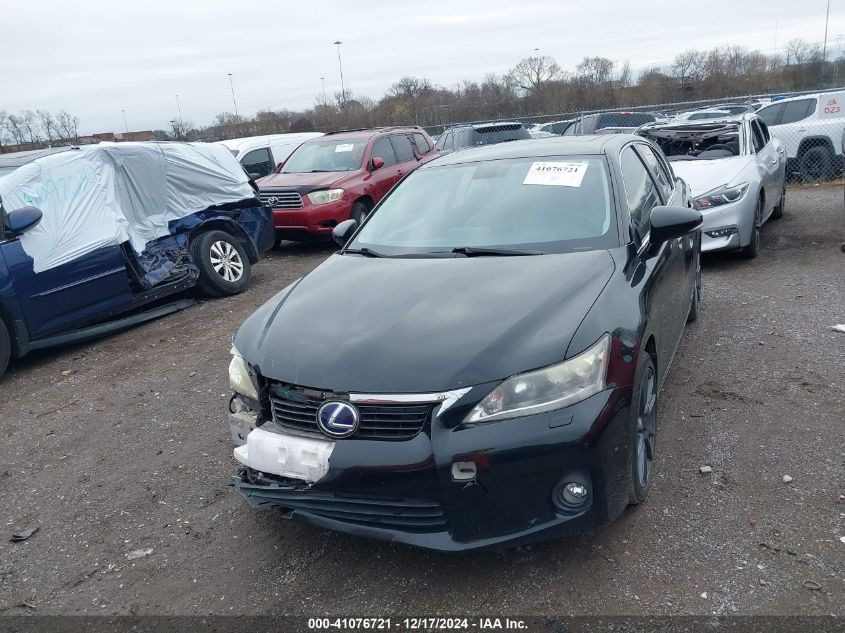 2012 Lexus Ct 200H Premium VIN: JTHKD5BH9C2122280 Lot: 41076721