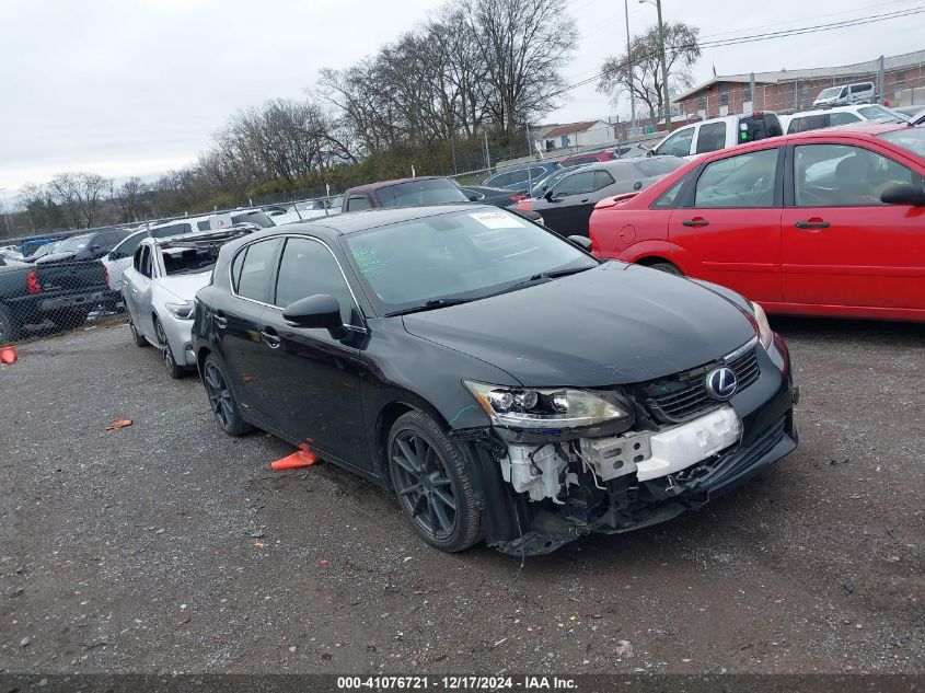 2012 Lexus Ct 200H Premium VIN: JTHKD5BH9C2122280 Lot: 41076721