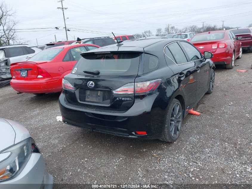 2012 Lexus Ct 200H Premium VIN: JTHKD5BH9C2122280 Lot: 41076721