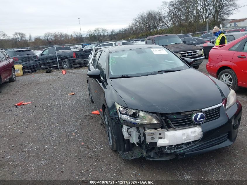 2012 Lexus Ct 200H Premium VIN: JTHKD5BH9C2122280 Lot: 41076721