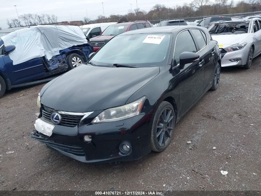 2012 Lexus Ct 200H Premium VIN: JTHKD5BH9C2122280 Lot: 41076721