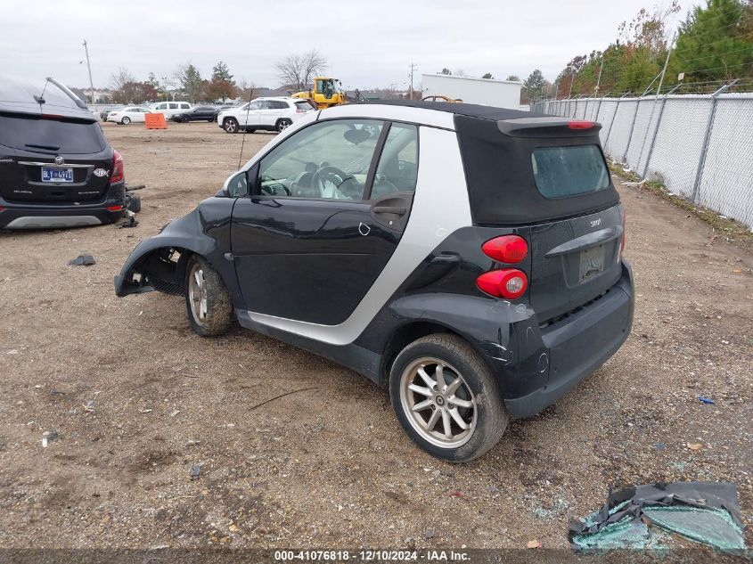 2008 Smart Fortwo Passion VIN: WMEEK31X38K108224 Lot: 41076818