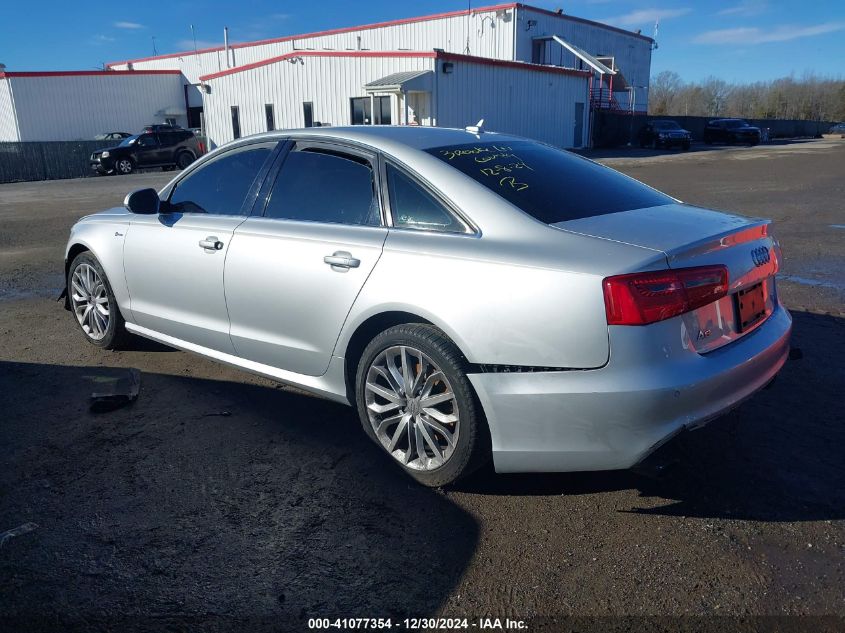 2014 Audi A6 3.0T Premium Plus VIN: WAUHGAFC9EN101728 Lot: 41077354