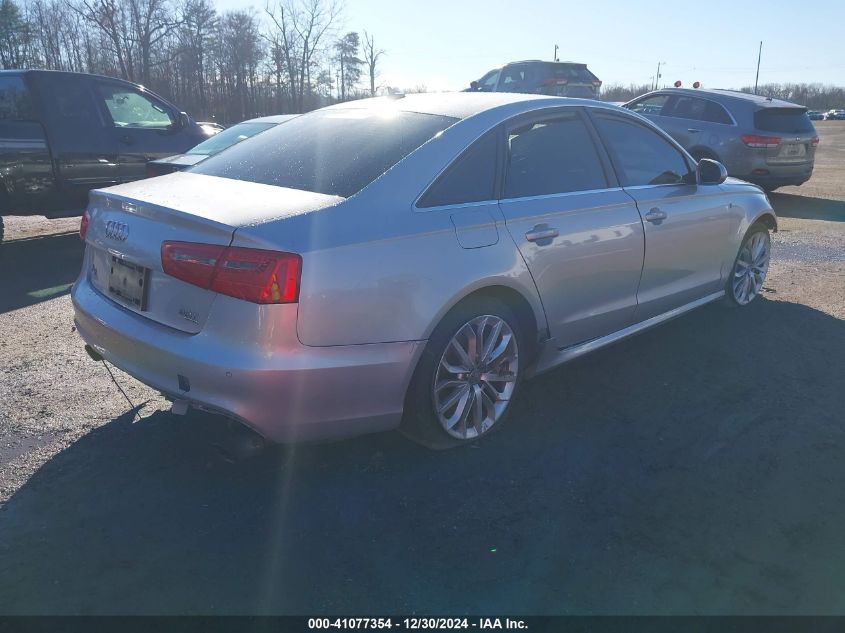 2014 Audi A6 3.0T Premium Plus VIN: WAUHGAFC9EN101728 Lot: 41077354