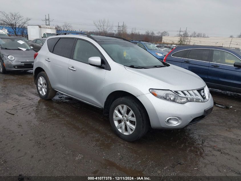 2009 Nissan Murano Sl VIN: JN8AZ18W19W159990 Lot: 41077375