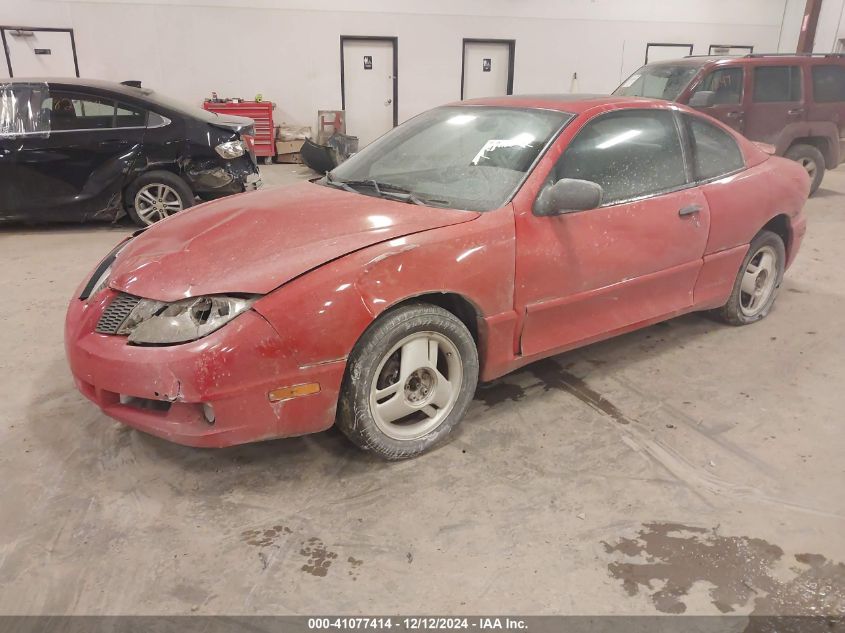 2005 Pontiac Sunfire VIN: 3G2JB12F65S102347 Lot: 41077414