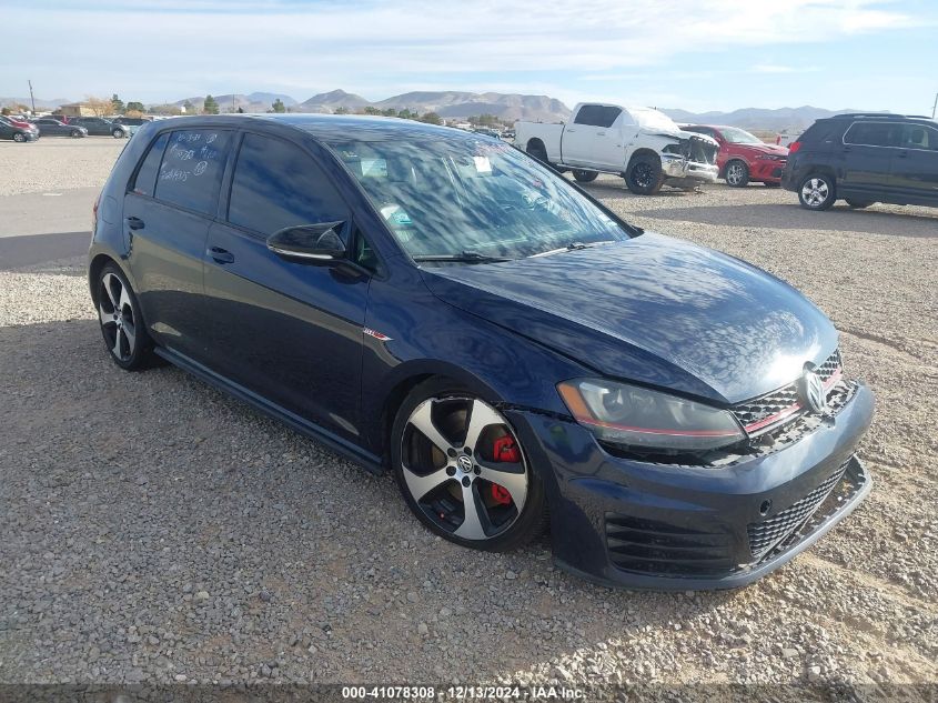 2017 Volkswagen Golf Gti Autobahn 4-Door/S 4-Door/Se 4-Door/Sport 4-Door VIN: 3VW447AU4HM016644 Lot: 41078308