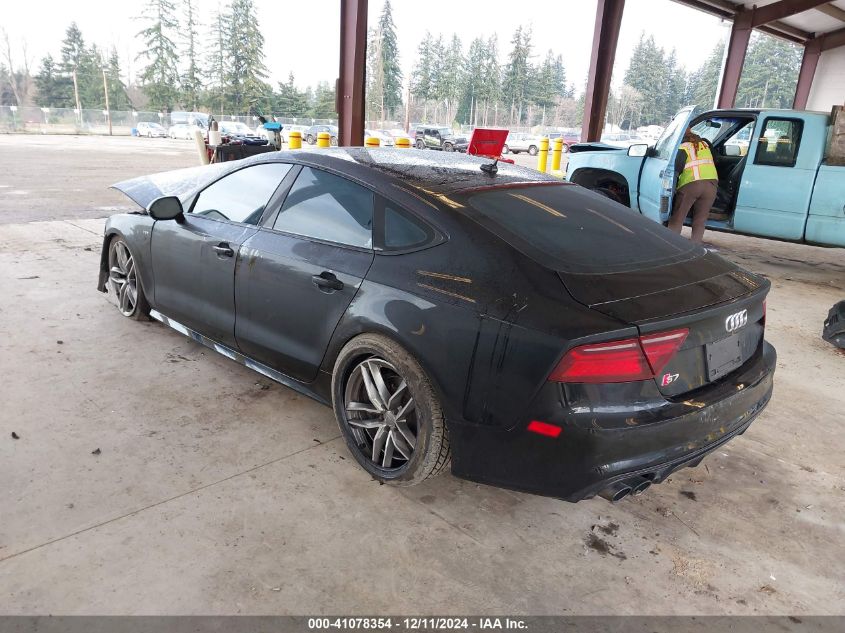 2017 Audi S7 4.0T Premium Plus VIN: WAUWFAFC4HN009277 Lot: 41078354