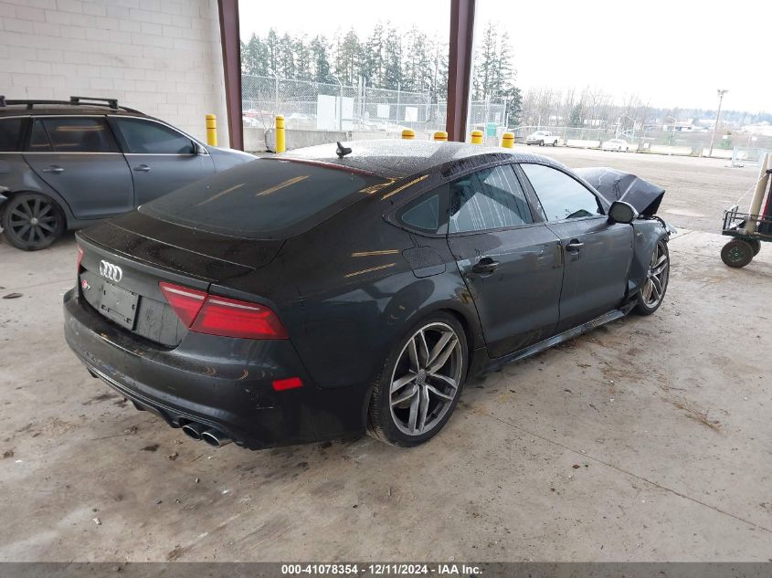 2017 Audi S7 4.0T Premium Plus VIN: WAUWFAFC4HN009277 Lot: 41078354