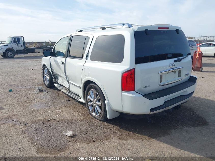 2010 Infiniti Qx56 VIN: 5N3ZA0NE4AN906149 Lot: 41078512