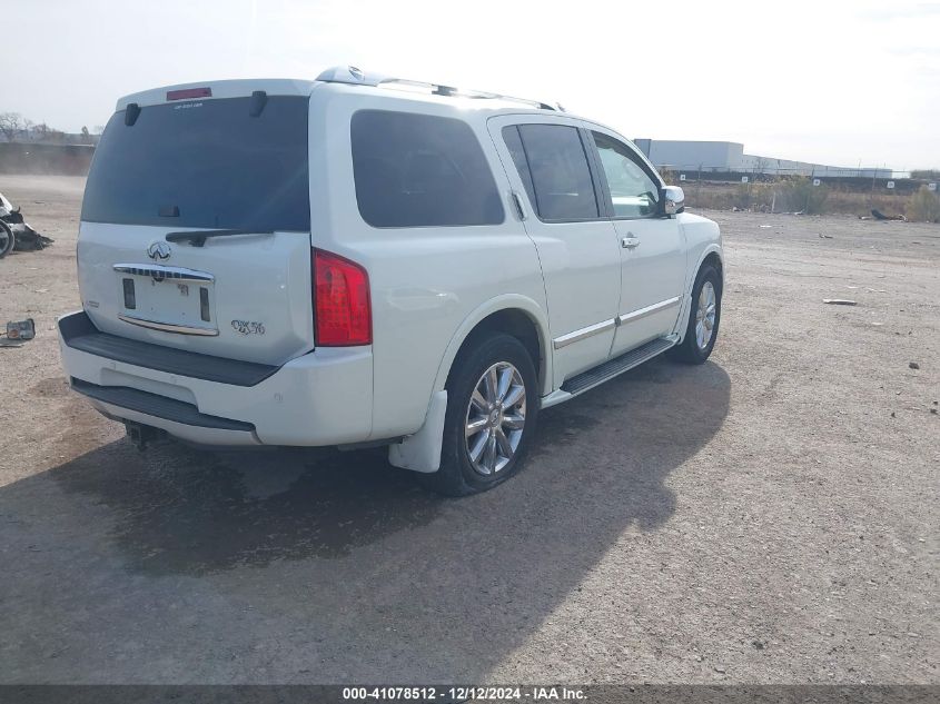 2010 Infiniti Qx56 VIN: 5N3ZA0NE4AN906149 Lot: 41078512