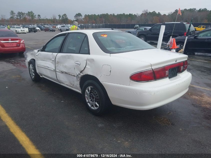 2003 Buick Century Custom VIN: 2G4WS52J831261629 Lot: 41078679