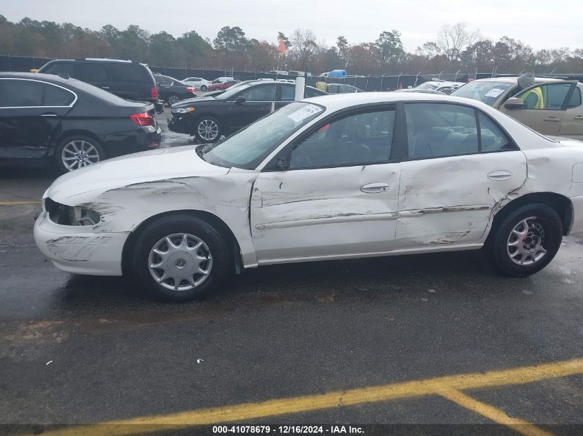 2003 Buick Century Custom VIN: 2G4WS52J831261629 Lot: 41078679