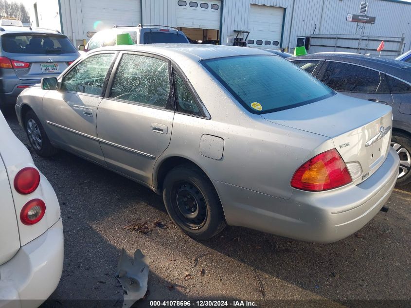 2001 Toyota Avalon Xl VIN: 4T1BF28B81U190578 Lot: 41078696