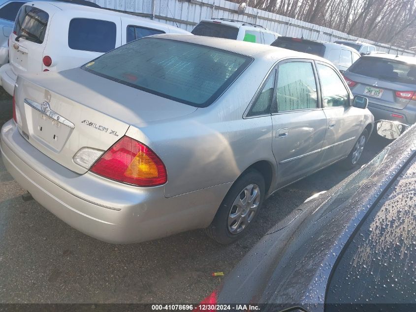 2001 Toyota Avalon Xl VIN: 4T1BF28B81U190578 Lot: 41078696