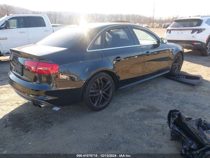 2014 Audi S4 3.0T Premium Plus VIN: WAUDGAFL2EA144930 Lot: 41078718