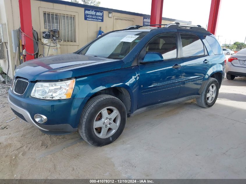 2007 Pontiac Torrent VIN: 2CKDL63F476019558 Lot: 41079312