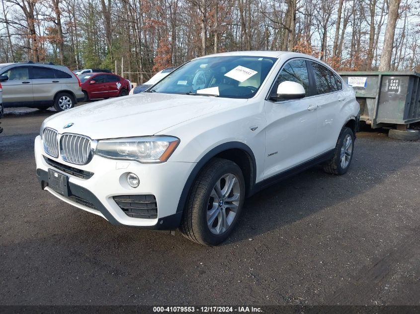 2015 BMW X4 xDrive28I VIN: 5UXXW3C57F0M88845 Lot: 41079553