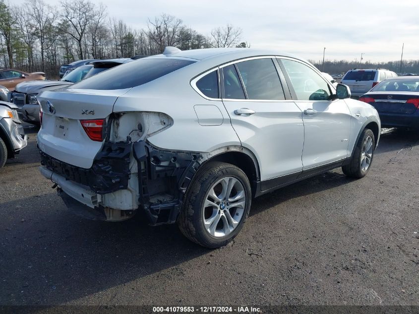 2015 BMW X4 xDrive28I VIN: 5UXXW3C57F0M88845 Lot: 41079553