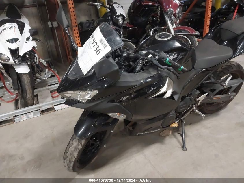 2019 Kawasaki Ex400 VIN: JKAEXKH13KDA42472 Lot: 41079736