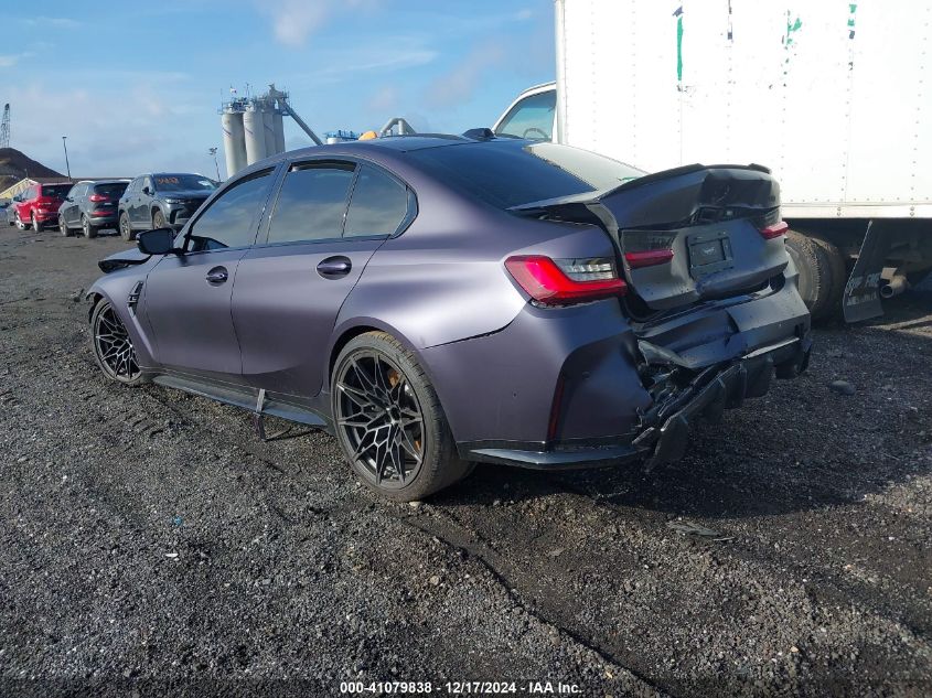 2023 BMW M3 Competition xDrive VIN: WBS43AY00PFN65268 Lot: 41079838