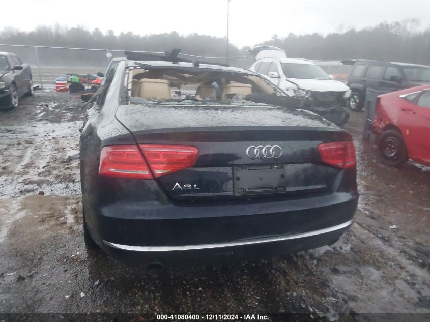 2013 Audi A8 L 3.0T VIN: WAURGAFD4DN006117 Lot: 41080400