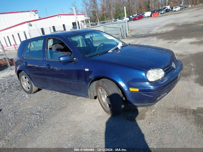 2002 Volkswagen Golf Gls 2.0L VIN: 9BWGK61JX24036928 Lot: 41080468