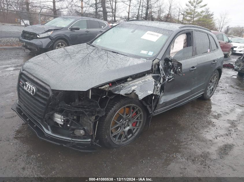 2017 Audi Sq5 3.0T Premium Plus VIN: WA1CCAFP4HA046557 Lot: 41080538