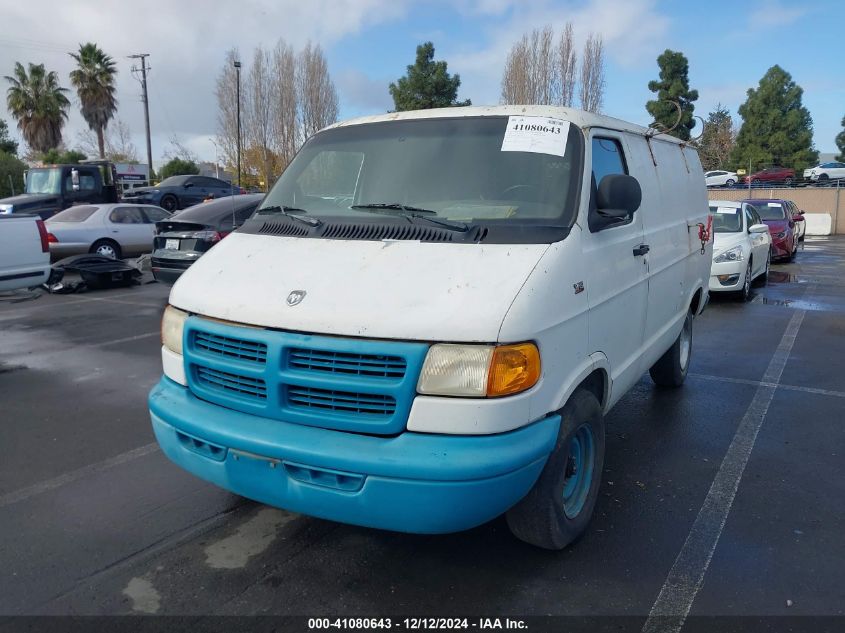 1998 Dodge Ram Van 1500 Commercial/Conversion VIN: 2B7HB11X0WK113632 Lot: 41080643