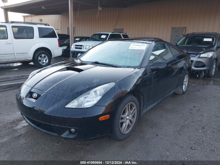 2000 Toyota Celica Gt VIN: JTDDR32T6Y0030308 Lot: 41080654