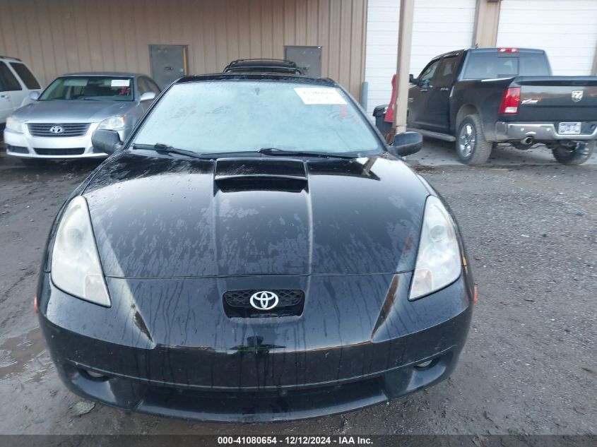 2000 Toyota Celica Gt VIN: JTDDR32T6Y0030308 Lot: 41080654