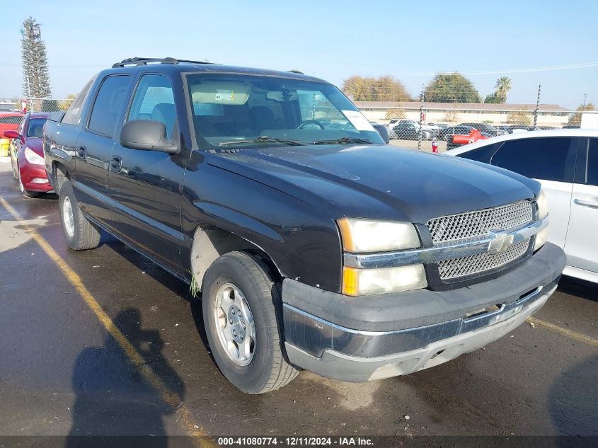 2004 Chevrolet Avalanche 1500 VIN: 3GNEC12T34G322618 Lot: 41080774