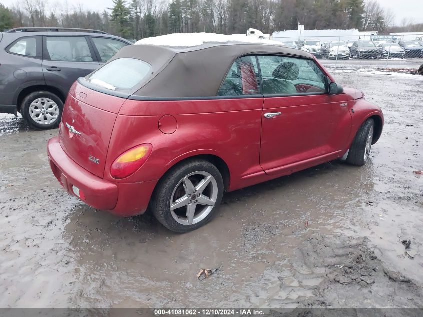 2005 Chrysler Pt Cruiser Gt VIN: 3C3AY75S55T361254 Lot: 41081062