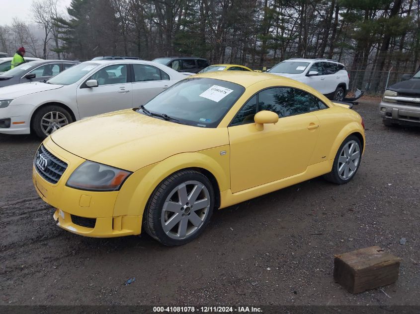 2004 Audi Tt 3.2L VIN: TRUWF28N341013822 Lot: 41081078